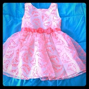 Toddler Girl’s Cat Print Dress